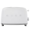 Grille-pain TSF01WHMEU, 2 tranches, blanc mat, Smeg
