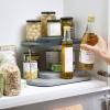 Rangement de placard de cuisine CUPBOARDSTORE 85196, gris, 2 niveaux, rotatif, Joseph Joseph