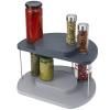 Rangement de placard de cuisine CUPBOARDSTORE 85196, gris, 2 niveaux, rotatif, Joseph Joseph