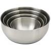 Bol de cuisine en set NEST PREP&STORE 95025, 4 pièces, avec couvercles, acier inoxydable, Joseph Joseph