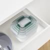 Bocal de rangement NEST 81127, set de 5 pc, vert, plastique, Joseph Joseph