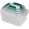 Bocal de rangement NEST 81127, set de 5 pc, vert, plastique, Joseph Joseph