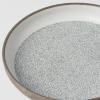 Assiette à dessert CRAZED GREY 22 cm, avec rebord haut, MIJ