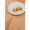 Assiette EQUINOXE, set de 6 pc, 26 cm, coton blanc,REVOL