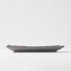 Assiette à sushi et sashimi, 29 x 13 cm, gris Akane, MIJ