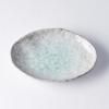 Plat de service AQUA SPLASH 20 x 14 cm, bleu, MIJ