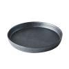 Assiette CRAFT 26 cm, bords hauts, noir, MIJ
