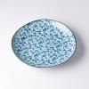 Assiette mise en bouche BLUE DAISY 23 cm, MIJ