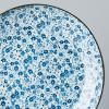 Assiette mise en bouche BLUE DAISY 23 cm, MIJ