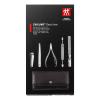 Set de manucure et pedicure CLASSIC INOX, set de 5 pc, avec coupe-ongles, noir, ZWILLING