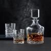 Set de verre et carafe à whisky SCULPTURE, 3 pièces, Nachtmann