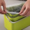 Sac poubelle INTELLIGENTWASTE IW2 4 l, 50 pièces, compostables, Joseph Joseph