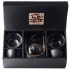 Théière et tasses à thé en set GUNMETAL, 5 pièces, MIJ