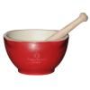 Mortier avec pilon, rouge bordeaux, Emile Henry