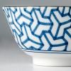 Bol de service INDIGO IKAT HERRINGBONE 13 cm, 350 ml, MIJ
