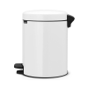 Poubelle à pédale NEWICON 5 l, blanc, Brabantia