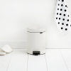 Poubelle à pédale NEWICON 5 l, blanc, Brabantia