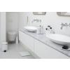 Crochet à serviette, set de 2 pc, blanc, Brabantia