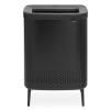 Bac à linge BO 2 x 45 l, noir, Brabantia