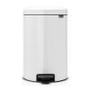 Poubelle à pédale NEWICON 20 l, blanc, Brabantia