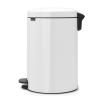 Poubelle à pédale NEWICON 20 l, blanc, Brabantia
