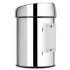 Poubelle à couvercle tactile TOUCH BIN 3 l, acier brillant, Brabantia