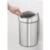 Poubelle à couvercle tactile TOUCH BIN 3 l, acier brillant, Brabantia