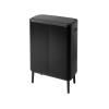 Poubelle à couvercle tactile BO HI 60 l, noir, Brabantia