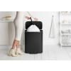 Poubelle à pédale BO 60 l, noir, Brabantia