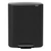 Poubelle à pédale BO 60 l, noir, Brabantia