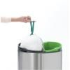 Poubelle à couvercle tactile TOUCH BIN NEW 10 + 23 l, résistant aux traces de doigts, acier mat, Brabantia