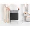 Bac à linge BO 60 l, noir, Brabantia