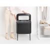 Bac à linge BO 60 l, noir, Brabantia