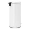 Poubelle à pédale NEWICON 30 l, blanc, Brabantia