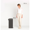 Poubelle à pédale NEWICON 30 l, blanc, Brabantia