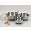 Bol de cuisine, set de 3 pc, acier inoxydable mat, Brabantia
