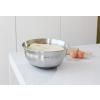 Bol de cuisine, set de 3 pc, acier inoxydable mat, Brabantia