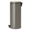 Poubelle à pédale NEWICON 30 l, platine, Brabantia