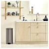 Poubelle à pédale NEWICON 30 l, platine, Brabantia