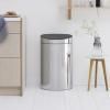 Poubelle à couvercle tactile TOUCH BIN NEW 40 l, acier brillant, Brabantia