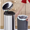 Poubelle à pédale NEWICON 30 l, résistant aux traces de doigts, acier mat, Brabantia