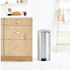 Poubelle à pédale NEWICON 30 l, résistant aux traces de doigts, acier mat, Brabantia