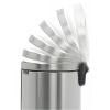 Poubelle à pédale NEWICON 30 l, résistant aux traces de doigts, acier mat, Brabantia