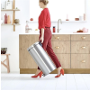 Poubelle à pédale NEWICON 30 l, résistant aux traces de doigts, acier mat, Brabantia