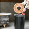 Bac à linge 60 l, avec couvercle en liège, noir, Brabantia