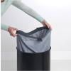 Bac à linge 60 l, avec couvercle en liège, noir, Brabantia
