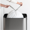 Poubelle à couvercle tactile BO HI 60 l, acier mat, Brabantia