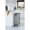 Poubelle à couvercle tactile BO HI 60 l, acier mat, Brabantia