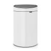 Poubelle à couvercle tactile TOUCH BIN NEW 40 l, blanc, Brabantia