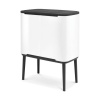 Poubelle à couvercle tactile BO 36 l, blanc, Brabantia